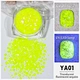Translucent Fluorescent Glow In The Dark Neon Sequins